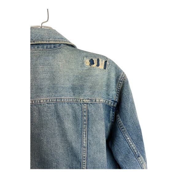 Madewell Women’s Jean Jacket Denim Blue Cotton Casual Comfy XXS Normcore - Picture 7 of 7